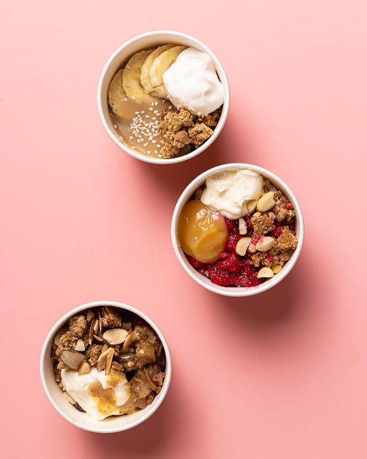 Apple & Chia Bircher Pots