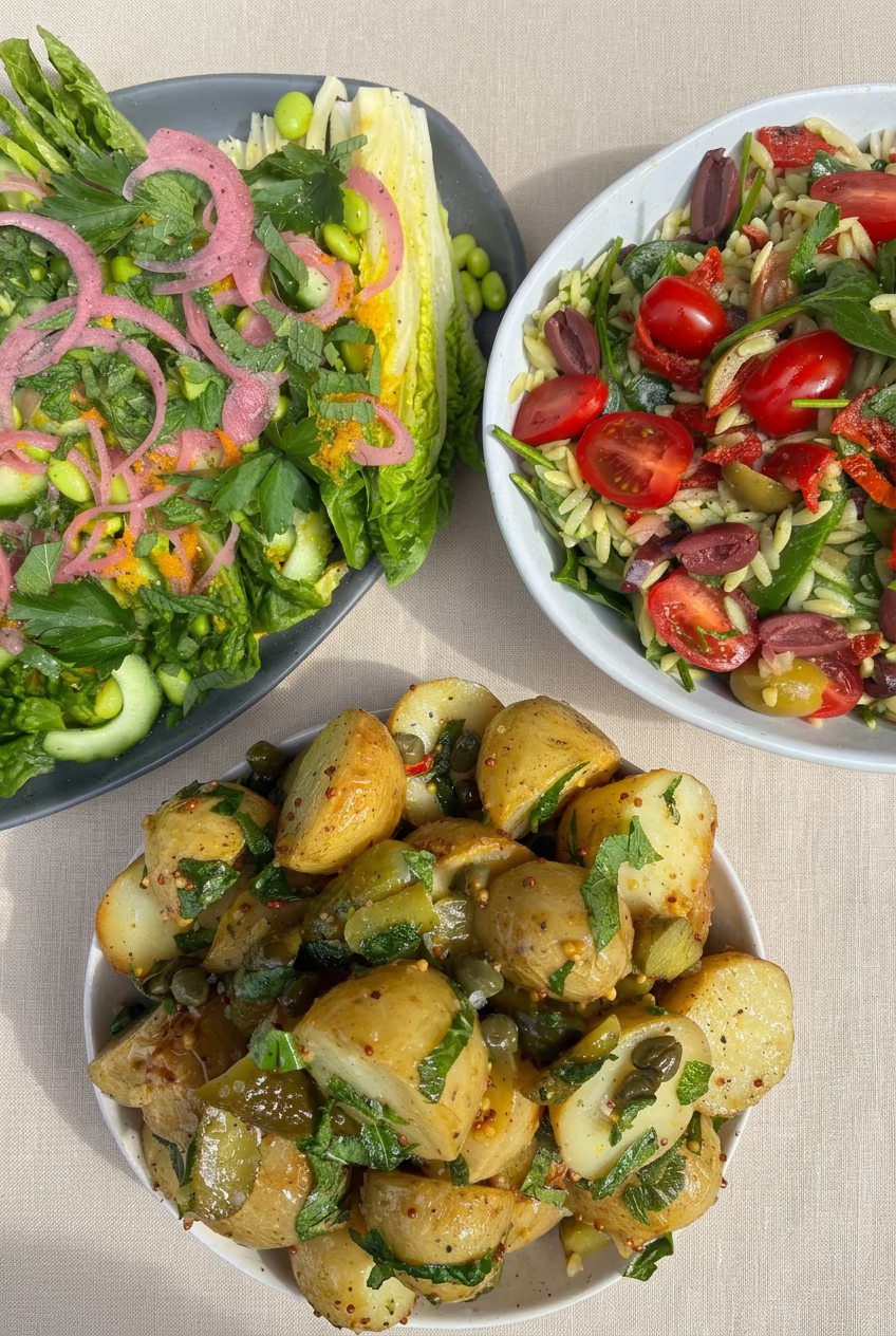 Preserved Lemon & Mustard Potato Salad