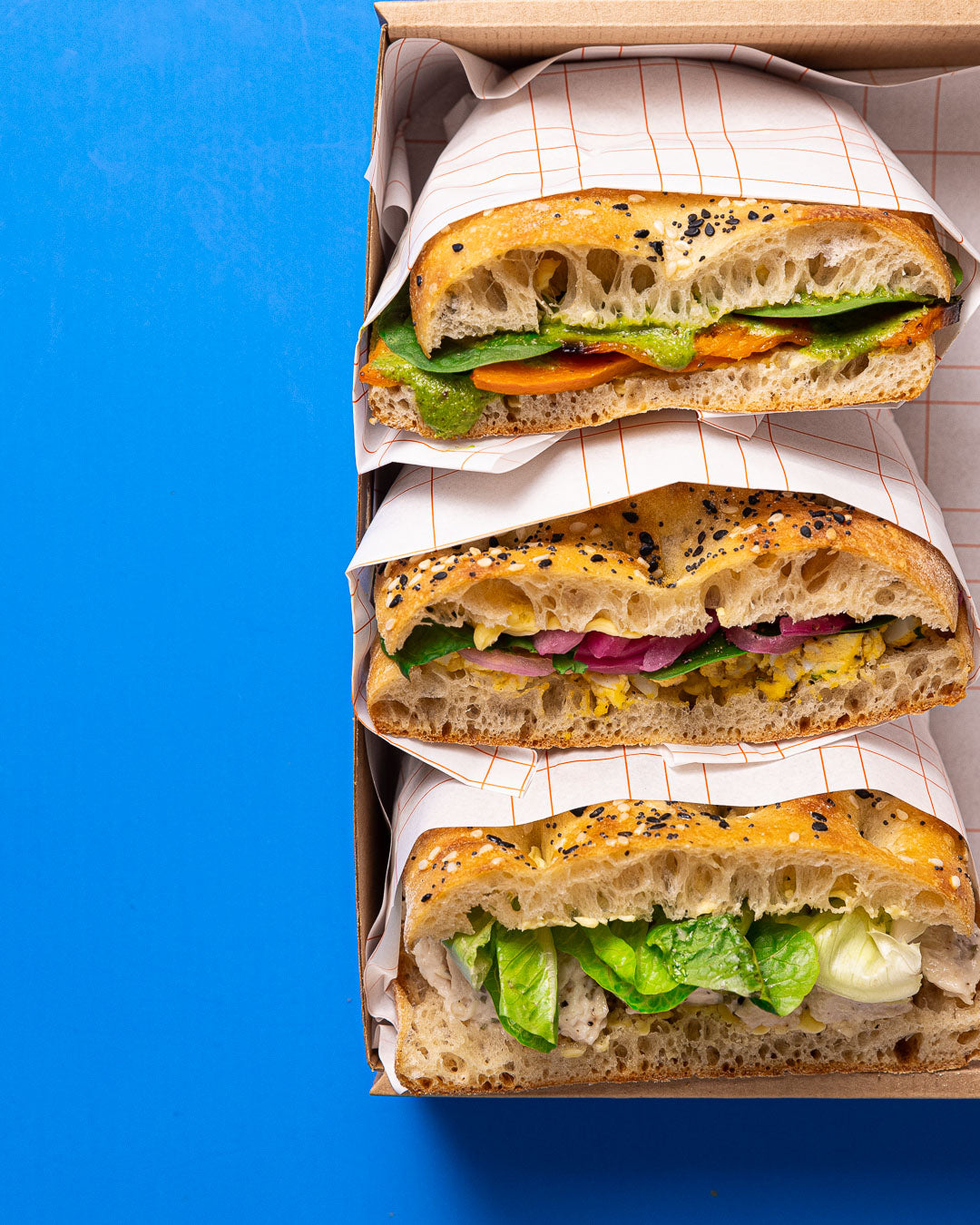 Turkish Pide Sandwiches