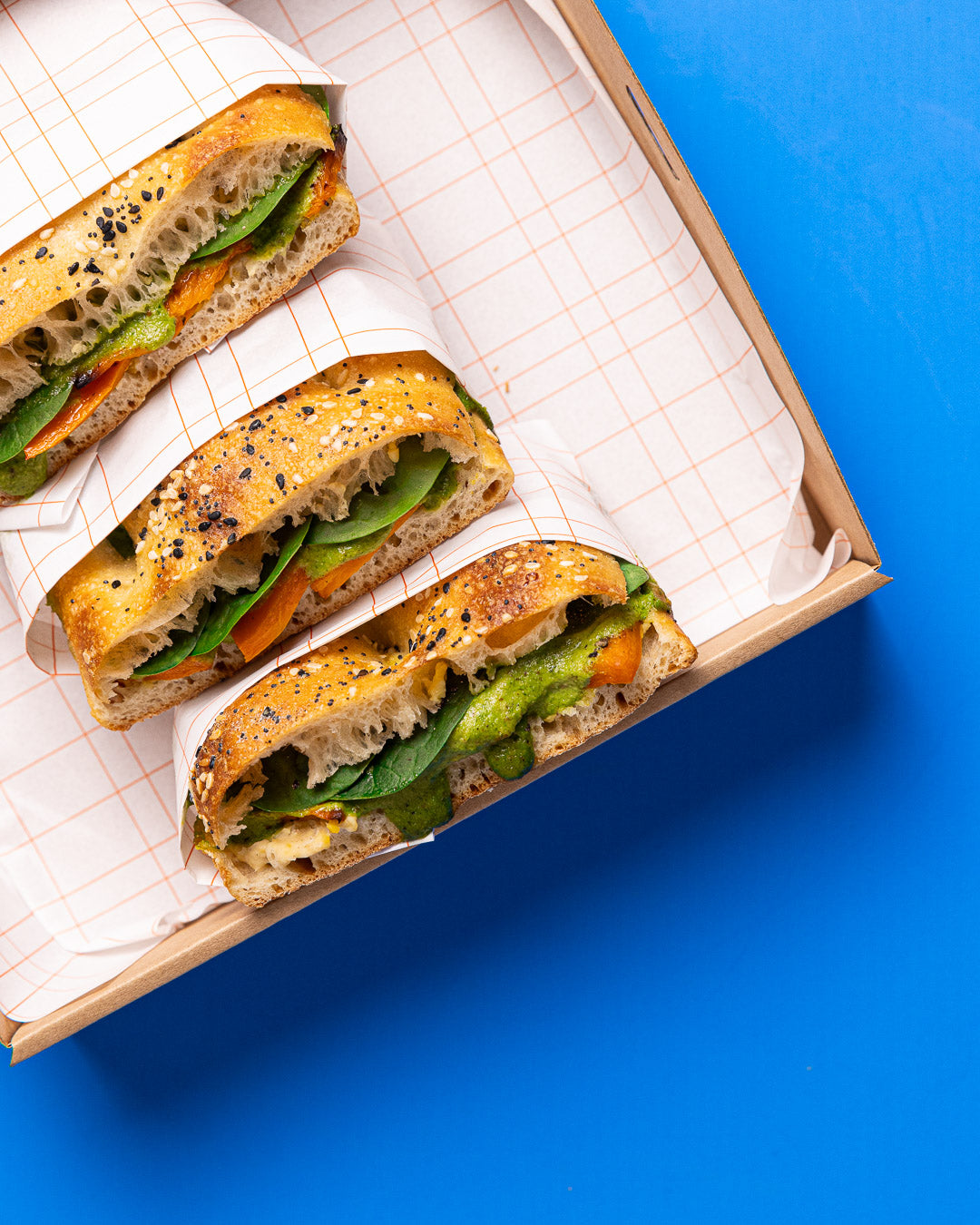 Turkish Pide Sandwiches